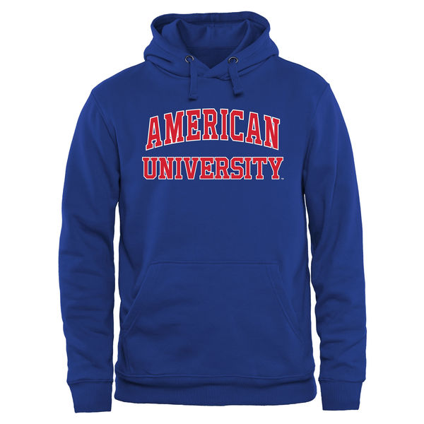 Men NCAA American Eagles Everyday Pullover Hoodie Royal